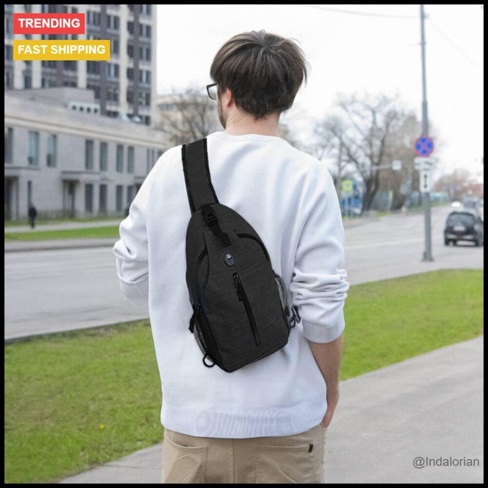 Adjustable Strap Crossbody Backpack Daypack Light… - image 7